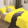 1 Piece Boho Chic Pom Pom Design Comforter, All Season Down Alternative Bedding Comforter - (Twin/Twin XL Size, Yellow) 1000 Thread Count | 550 GSM Filling view 3