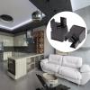 DOITOOL 2pcs Adjustable Bed Risers Furniture Lift Blocks Elevate Beds Sofas and Desks Supports Heavy Furniture Fit for Legs view 3