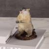 Copper Cute Simulation Mouse Sculpture,Animal Mouse Himalayanus Figurine Statue Home Living Room Desktop Study Bookshelf Wine Cooler Decor Copper Ornament Handicraft Collection view 3