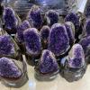 Natural Amethyst Geode Quartz Cluster Crystal Specimen Without The Base,About 900-1000g view 2