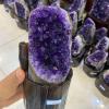 Natural Amethyst Geode Quartz Cluster Crystal Specimen Without The Base,About 900-1000g view 4