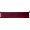 Evans Lichfield Opulence Draught Excluder Cover, Burgundy view 1