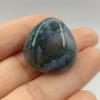 1pc Natural Moss Agate Irregular Shape Tumbled Stones Polished Quartz Crystal Mineral Home Garden Decoration view 1