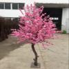 DEKIST Large-Scale Encrypted Simulation Cherry Tree Peach Tree Interior Decoration Wishing Tree Lucky Tree Living Room Decoration Peach Tree 2.52.5m view 4