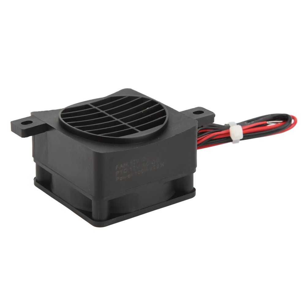 PTC Heating Fan, Fast Heating, Constant Temperature, PTC Air Heater for Car DC 12V 100W, for Heater Humidifier, Approx. 60x60x42mm
