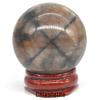 40MM Gemstones Crystals Home Decoration Natural Stones Ball Mineral Polished Gem Globe Gift,Chiastolite view 1