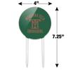 Acrylic Montana Tech of the University of Montana Orediggers Logo Cake Topper Party Decoration for Wedding Anniversary Birthday Graduation view 2