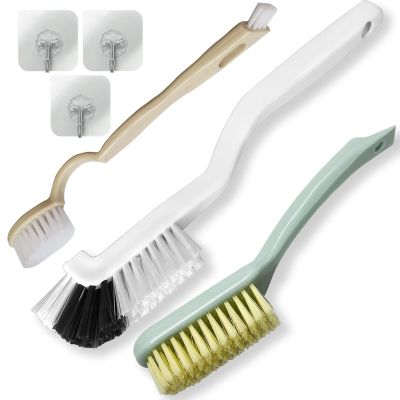 Cleaning Brush Shoe Kitchen Bottle Brush Sink Bathroom Household Dish Pot Pan Edge Corners Tile Lines Brush with Stiff Bristles