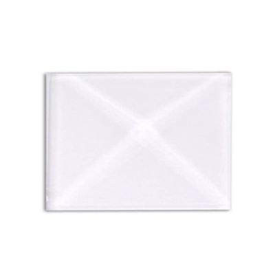 3/4"X1" REC. Clear Peaked Glass Bevel 10 Pack