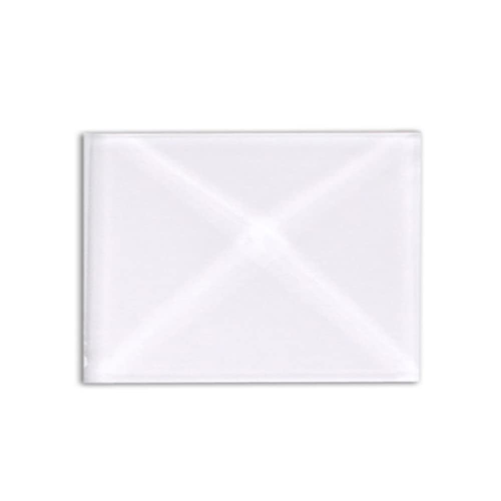 3/4"X1" REC. Clear Peaked Glass Bevel 10 Pack