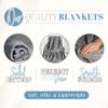 Elegant Comfort Luxury Velvety Feel Blanket, All-Season Lightweight Blanket, Ultra Plush, Soft, Cozy-Fuzzy Flannel Fleece for Couch, Sofa, Bed, Travel, Solid Design, Twin/Twin XL, Black view 4
