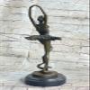 Art Deco Bronze Ballerina Ballet Statue Sculpture Abstract Artwork Mid Century Decorative Art Sale Gift by Think Bronze view 3