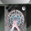 Bathroom Vanity Vessel Sink, Flower Washbasin, Half Bathroom Sink, Pottery Round Decorative Sink, Ceramic Bathroom Deco, Bathroom Remodeling (Diameter: 50 Cm - 20) view 1