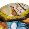 Bathroom Vanity Vessel Sink, Bird Washbasin, Half Bathroom Sink, Pottery Round Decorative Sink, Ceramic Bathroom Decor, Bathroom Remodeling view 2
