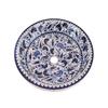 Blue Bathroom Vessel Basin, Round Sinks, Ceramic Bathroom Washbasins, Countertop Art Basin, Lavatory Basin, Remodel Washbasin, Waschbecken view 1