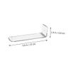 Beavorty 6pcs Clear Acrylic Headband Holder Rack Transparent Hairband Display Stand for Hair Accessories Organization Stylish and Smooth Design for Dressing Tables and Wall Mounting view 2