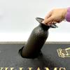 Terravas' Ionic Vase - Replacement Cemetery Flower Vase - 4" D Base with 3 Flanges to Lock-in. Dark Brown, Plastic Replica (Not Bronze) Quantity: 1 view 4