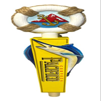 Pacifico Cerveza Marlin Beer Tap Handle | 12.5" Tall