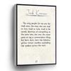 On The Road Quote Canvas Wall Art The Only People For Me Are The Mad Ones Jack Kerouac Poster Literary Prints Stretched And Framed Ready To Hang For Living Room,Bedroom,Classroom Etc (12" X 18") view 1