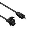 Aprelco New 6FT 2-Prong Extension Power Cord Cable Lead for OKIN DELTADRIVE 79944 24V 24 Volt Lift Chair Motor view 1