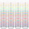 Cunno 100 Pcs Star Friendship Bracelets Bulk for Kids Wish Bracelets Colorful Adjustable String Motivational Jewelry Gifts for Women Girls Valentine's Galentine's Gifts view 1
