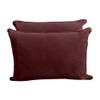 Cover ONLY Model V4 Full Velvet Same Pipe Indoor Daybed Cushion Bolster - AD368 view 4