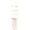 DECHOUS Macrame Hair Bow Holder Wall Hanging Organizer for Headbands Hair Accessories Includes Hooks for Girls Room view 1