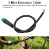 Electric Connecting Cable 5 Pin Male E Bike Instrument Extension Cord 0.8 view 4