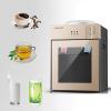 Top Loading Water Cooler Dispenser, Desktop Water Dispenser Hot & Cold Water Coolers, Countertop Water Cooler Dispenser with Hot Cold and Room Temperature Water Champagne Gold view 3