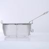 Fry Strainer Square Mesh Oil Filter Portable French Fries Cooking Basket Stainless Steel Frying Basket French Fries Basket Fryer Basket view 4