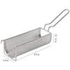 Fry Strainer Stainless Steel Fry Baskets Long Chip Containers French Fry Baskets Kitchen Fry Basket Strainers Fryer Basket view 2