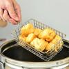 Fry Strainer Stainless Steel French Fry Basket Square French Fry Basket French Fry Basket Strainer Fryer Nonstick Colander Fryer Basket view 4