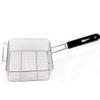 Fry Strainer Stainless Steel Frying Basket With Handle Food Basket Square Hanging Removable Filter Fryer Fryer Basket view 1