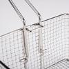 Fry Strainer Stainless Steel Frying Basket With Handle Food Basket Square Hanging Removable Filter Fryer Fryer Basket view 3