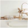 VEELIKE Off White Contact Paper Peel and Stick for Cabinets, Desk, Waterproof Thick White Wallpaper 15.7''x118'' Removable Wallpaper Self Adhesive Vinyl for Bedroom Walls, Shelves, Kitchen Furniture view 1