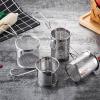 Fry Strainer 304 Stainless Steel Hot Fry Basket Filter Food Colander Leaking Oil Can Be Screened Surface Fryer Basket view 4