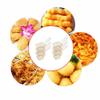 Fry Strainer Stainless Steel Fry Baskets Chips Presentation Basket Strainer Food Basket Cooking French Fries Basket 5/6PCS Fryer Basket (Color : 6PCS Silver) view 4