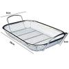 Fry Strainer Stainless Steel Frying Basket Frying Pan Non-Stick French Fries Basket Baking Pan Grilling Mesh Fried Chicken Cooking Basket Fryer Basket view 2