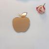 20PCS of Acrylic Place Cards,Wedding Place Cards,Apple Place Names Blanks for Wedding Decor Dinner Party Seating (Rose Gold Mirror) view 1