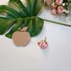 20PCS of Acrylic Place Cards,Wedding Place Cards,Apple Place Names Blanks for Wedding Decor Dinner Party Seating (Rose Gold Mirror) view 4