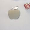 20PCS of Acrylic Place Cards,Wedding Place Cards,Apple Place Names Blanks for Wedding Decor Dinner Party Seating (Silver Mirror) view 1