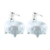 OLOTU Large Capacity Soap Dispenser Ceramics Lotion Dispenser with Stainless Steel Pump Lotion Bottle Soap Pump 11.8oz/ 350ml for Bathrooms Lotion Bottle view 1