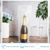 Gueevin 200 Pcs Clear Wine Bags 18.1x6.3inch for 750ml Bottle view 3