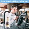 Gueevin 200 Pcs Clear Wine Bags 18.1x6.3inch for 750ml Bottle view 4