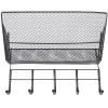 Cabilock Hanging Basket Organizer for Dorm Room Storage Bedside Rack Hooks Space-saving for Bedroom Office Kitchen Easy to Install Capacity for Sundries view 1