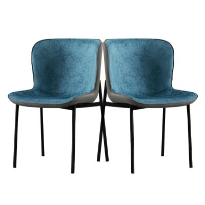 IBOWZ Dining Chair Set Kitchen 4 Colours Dining Chairs Set of 2,Reception Chairs with Padded Cushion Kitchen Chair with Armrest for Dining Room Restaurant Home Furniture Set