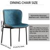 IBOWZ Dining Chair Set Kitchen 4 Colours Dining Chairs Set of 2,Reception Chairs with Padded Cushion Kitchen Chair with Armrest for Dining Room Restaurant Home Furniture Set view 3