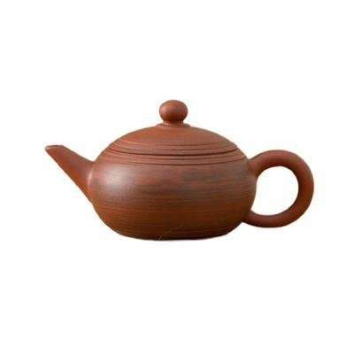 Tea Pot Mixing The Mud Urgent Beard Pot Small Teapot One Person With Cinnabar Mud Hand Pull Pot Pure Manual Kung Fu Teapot Teapot for Infuser (Size : C-110ml)