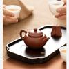 Tea Pot Mixing The Mud Urgent Beard Pot Small Teapot One Person With Cinnabar Mud Hand Pull Pot Pure Manual Kung Fu Teapot Teapot for Infuser (Size : C-110ml) view 3