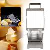 Commercial Cheese Slicer Equipped with 1cm and 2cm Stainless Steel Wire Cheese Cutter Household Butter Cutting Board Machine Blade Replaceable Stainless Steel Kitchen Cutter Tools for Cheese Butter view 4
